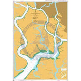 British Admiralty Nautical Chart  510: Ecuador, Puerto Marítimo de Guayaquil